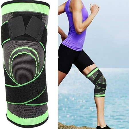 Green (১ পায়ের ) Knee Compression Sleeve