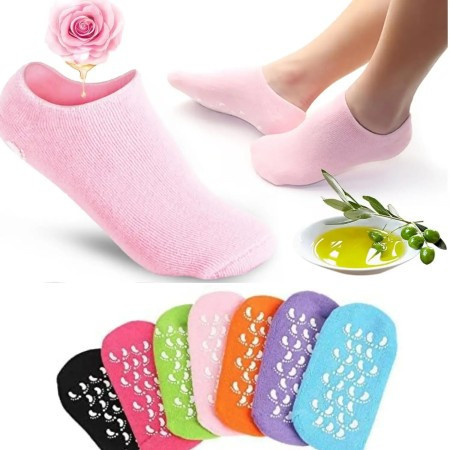 Reusable SPA Silicone Gel Socks [ 1 Pair ]