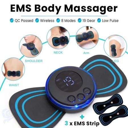 2 Pad Smart Pocket Body Massager