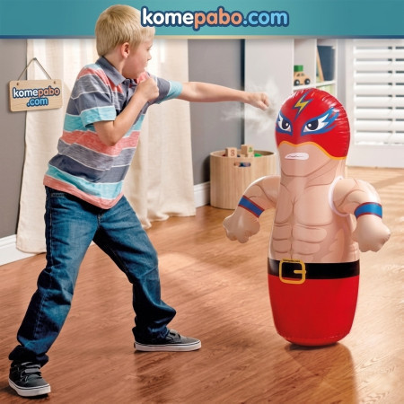 Childrens Super Hero Punching Toy (Pumper Free)
